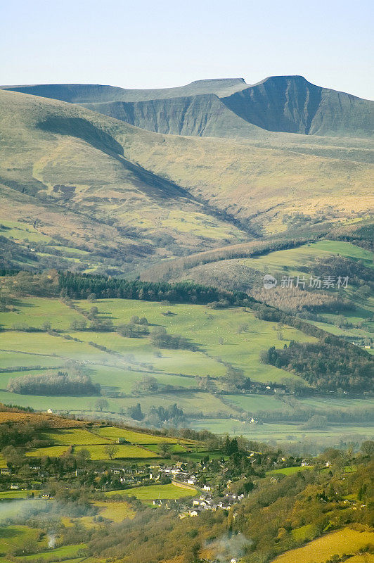 Pen Fan，布雷肯灯塔，威尔士